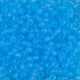Miyuki rocailles Perlen 8/0 - Matte transparent aqua 8-148F